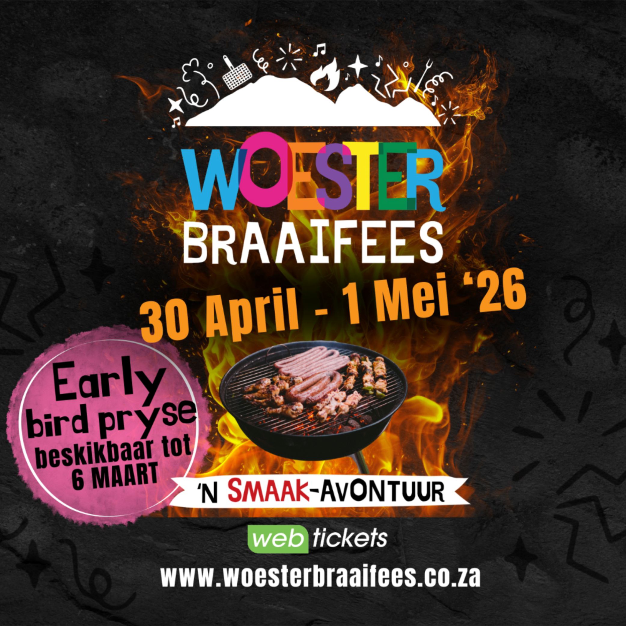 Woester Braai fees 1 May